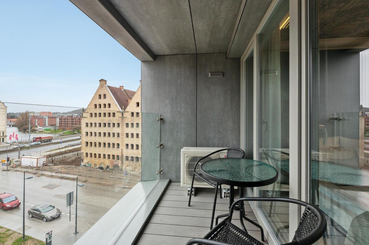 Grano Residence - Pool, Sauna, Spa & Parking By Downtown Apartments Gdańsk Kültér fotó