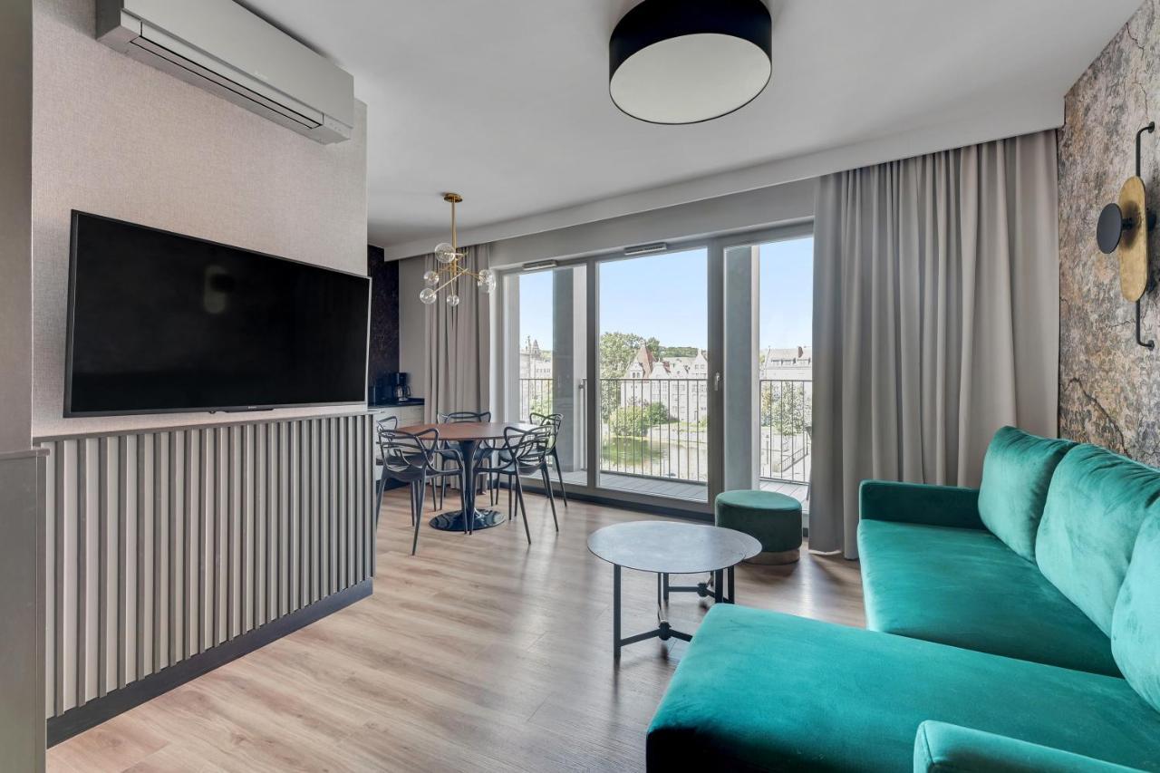 Grano Residence - Pool, Sauna, Spa & Parking By Downtown Apartments Gdańsk Kültér fotó