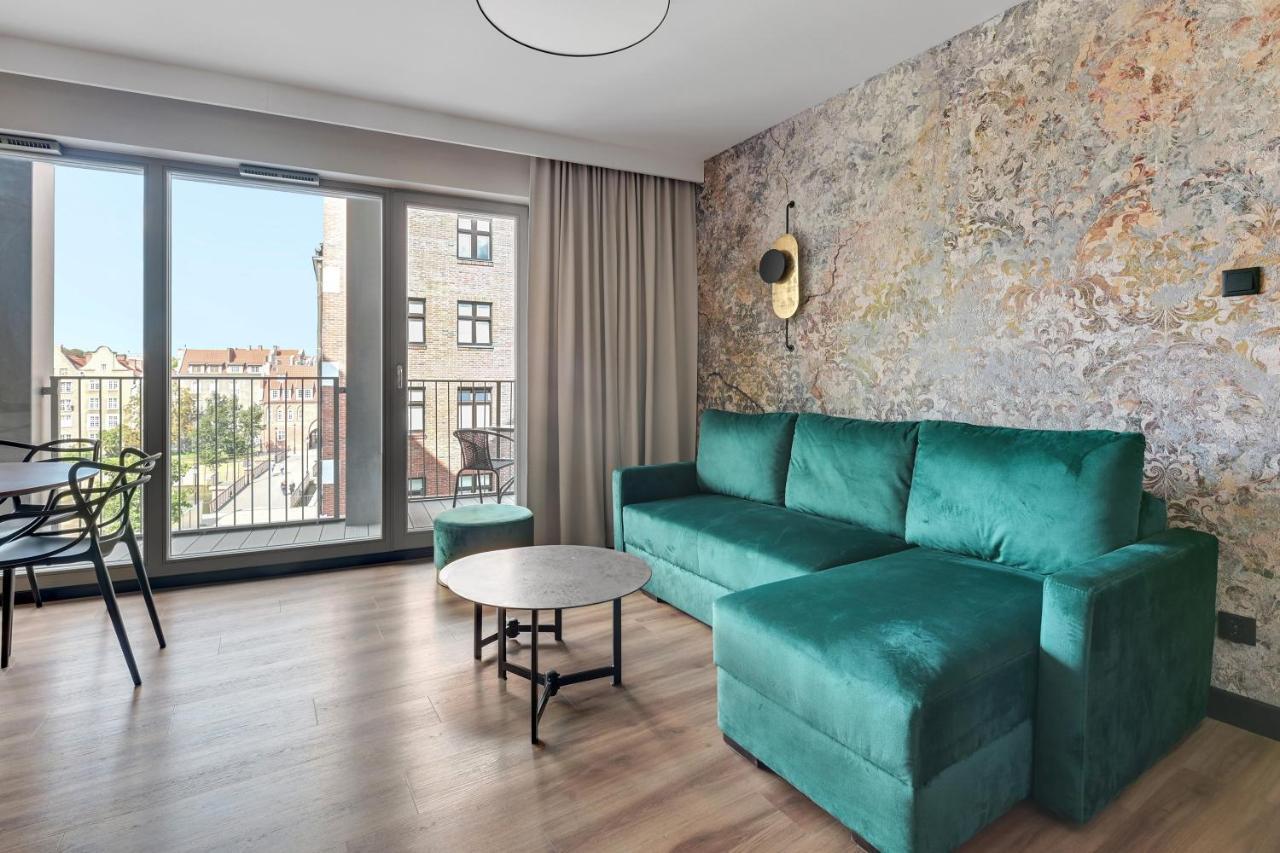 Grano Residence - Pool, Sauna, Spa & Parking By Downtown Apartments Gdańsk Kültér fotó