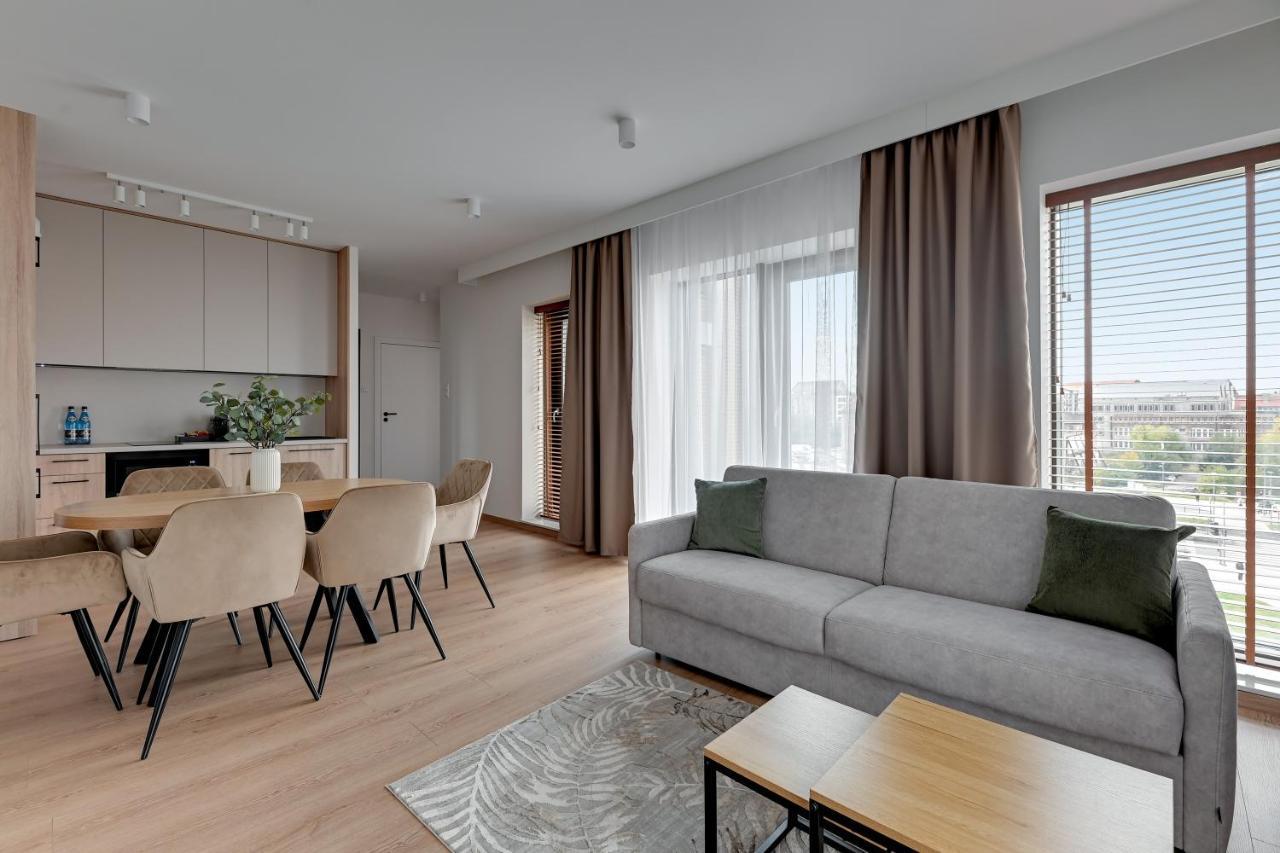 Grano Residence - Pool, Sauna, Spa & Parking By Downtown Apartments Gdańsk Kültér fotó