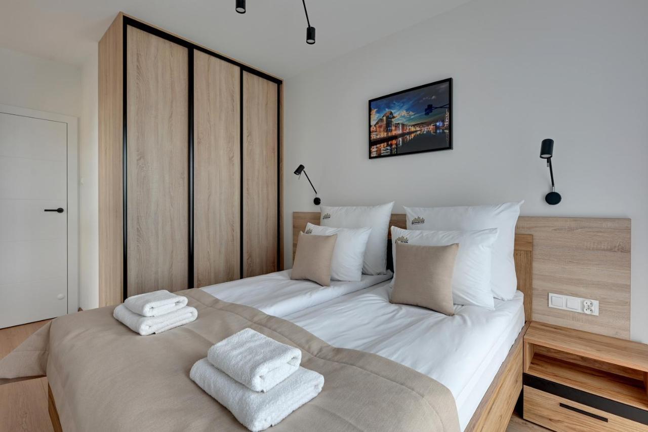 Grano Residence - Pool, Sauna, Spa & Parking By Downtown Apartments Gdańsk Kültér fotó