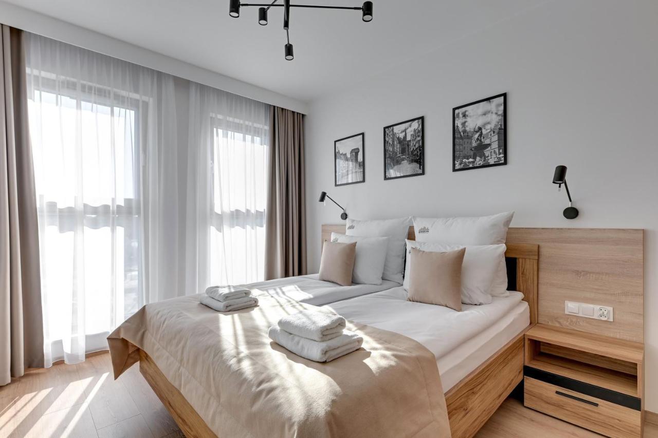 Grano Residence - Pool, Sauna, Spa & Parking By Downtown Apartments Gdańsk Kültér fotó