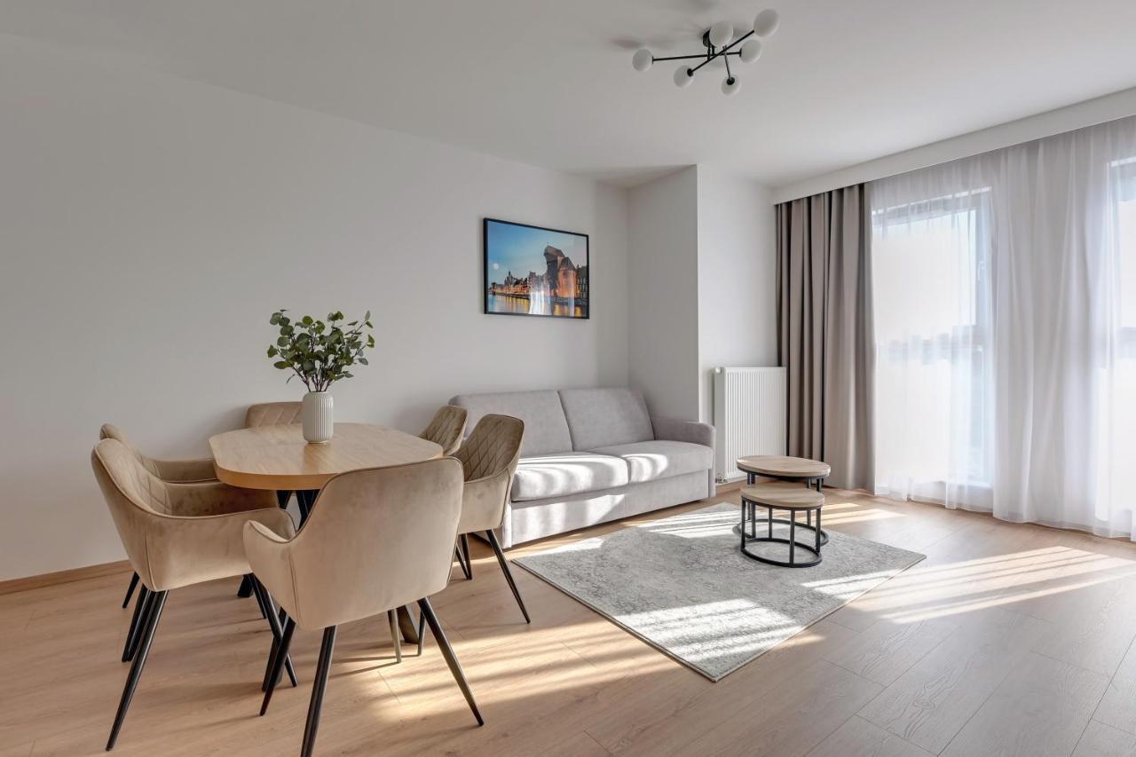 Grano Residence - Pool, Sauna, Spa & Parking By Downtown Apartments Gdańsk Kültér fotó