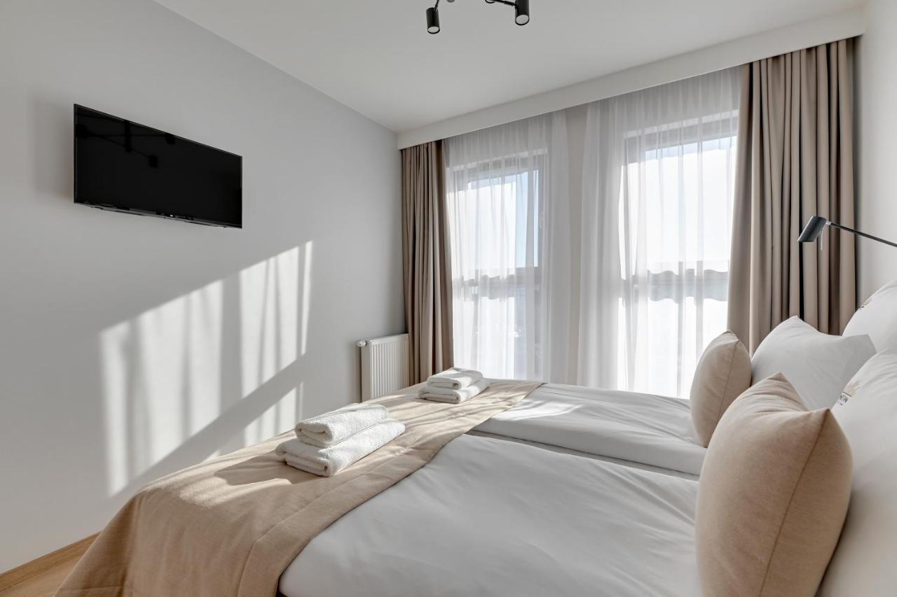 Grano Residence - Pool, Sauna, Spa & Parking By Downtown Apartments Gdańsk Kültér fotó