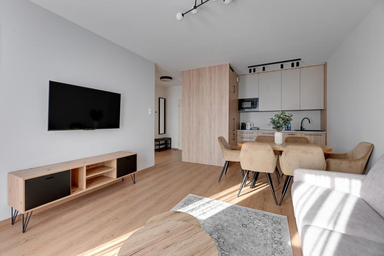 Grano Residence - Pool, Sauna, Spa & Parking By Downtown Apartments Gdańsk Kültér fotó
