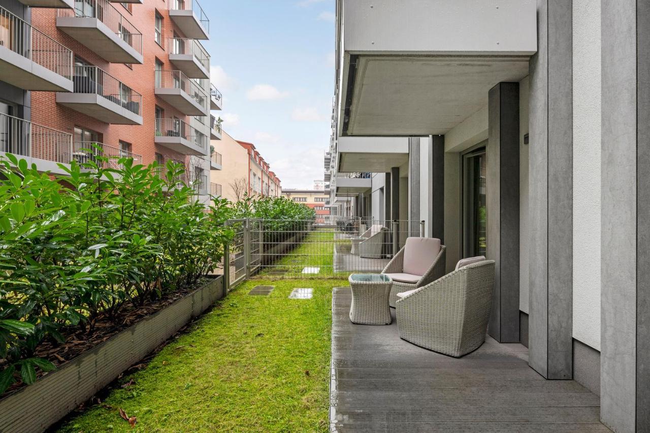 Grano Residence - Pool, Sauna, Spa & Parking By Downtown Apartments Gdańsk Kültér fotó