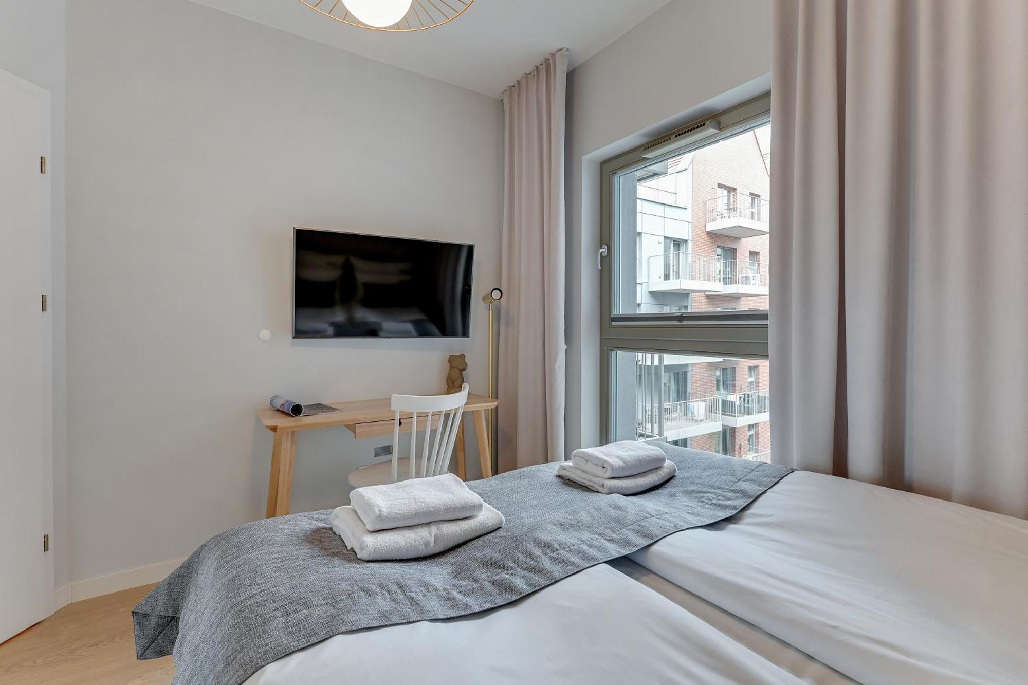 Grano Residence - Pool, Sauna, Spa & Parking By Downtown Apartments Gdańsk Kültér fotó
