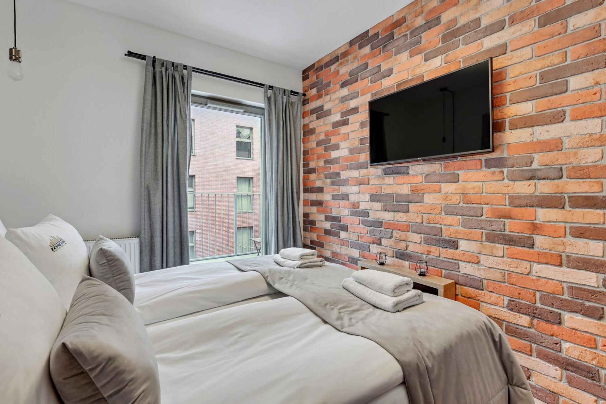 Grano Residence - Pool, Sauna, Spa & Parking By Downtown Apartments Gdańsk Szoba fotó